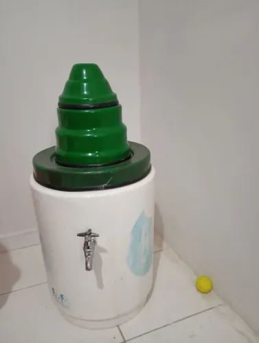 Carinho de água de côco completo