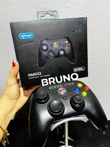 Controle com Fio Pc e vídeo Game USB