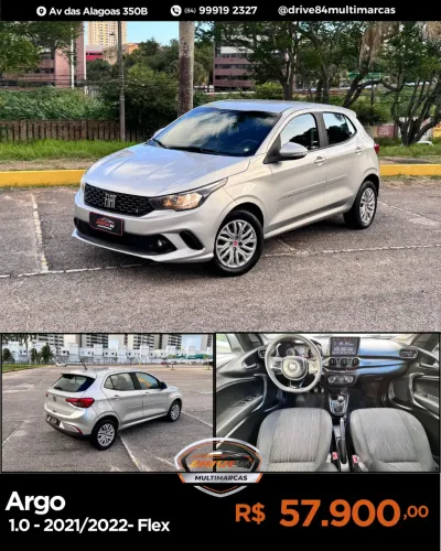 Fiat Argo 1.0 6V Flex. 2022