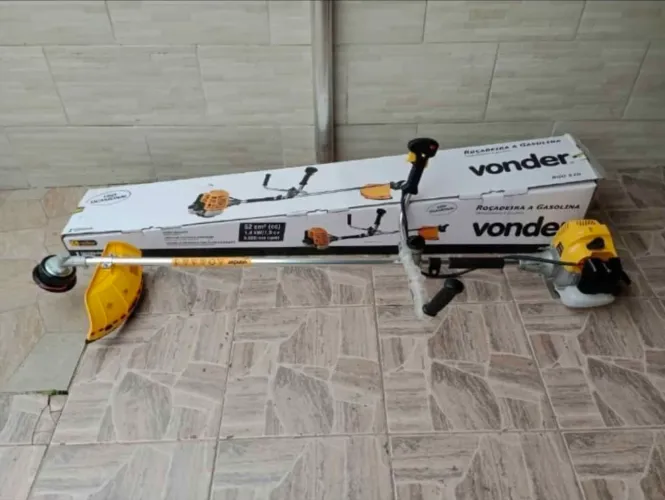 Roçadeira a Gasolina 52cc 2T Vonder