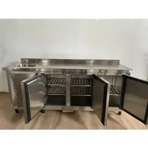 Bancada Refrigerada Industrial em Aço Inoxidável