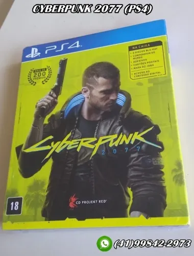 Cyberphunk 2077 (PS4) leia descrição