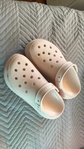 crocs plataforma classic crush clog original