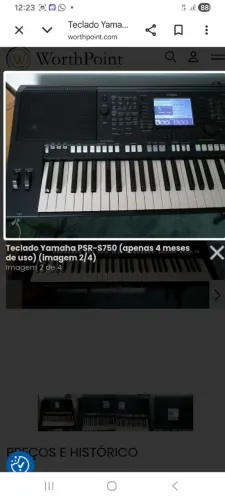 Yamaha s 750 novinho