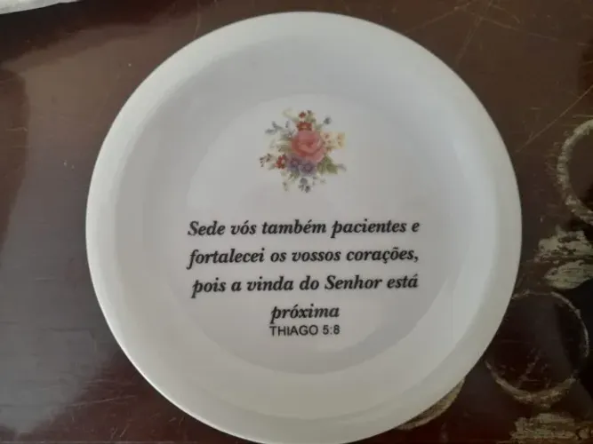 Prato decorativo para parede Tiago 5 8 