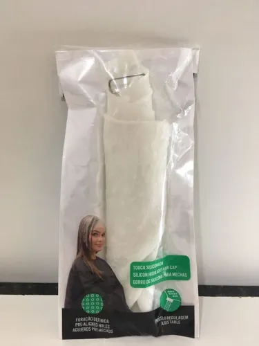 Toucas de Silicone para Luzes, Acessório p/ Penteado, Pentes c/ Frascos e Toalhas