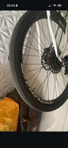 Bicicleta aro 29 kit relação top ,desapego