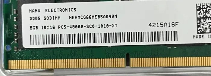 Memória RAM 8gb