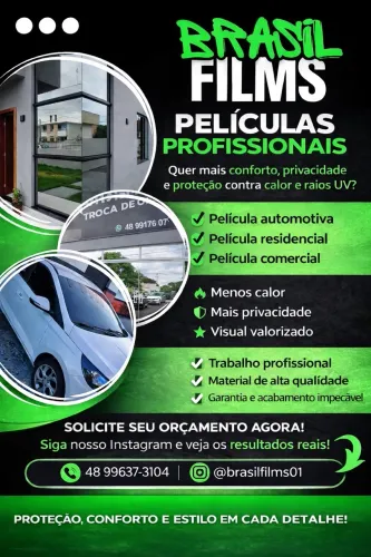 Película Residencial e Comercial | Brasil Films