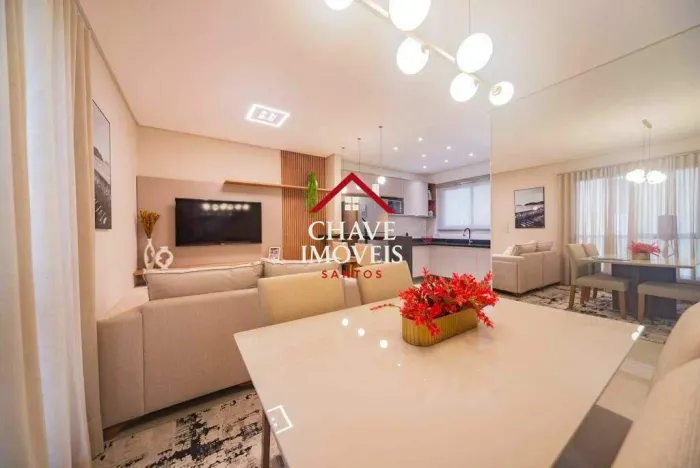 Village com 2 dormitórios à venda, 100 m² por R$ 810.000,00 - Boqueirão - Santos/SP