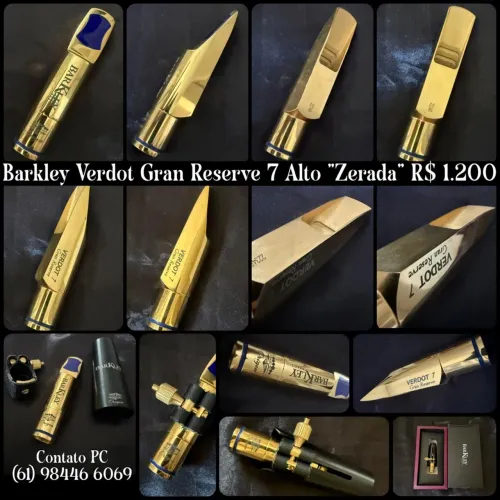Boquilha para sax alto Barkley Verdot Gran Reserve 7