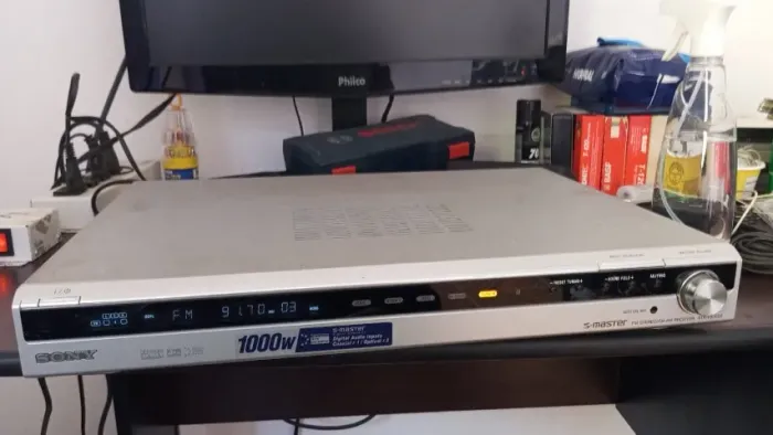 Receiver Sony Str-ks1000 S-master Digital Só A Central # (Usado)