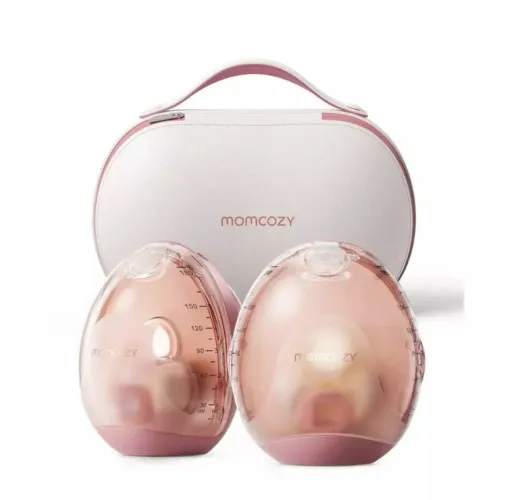 Bomba Extratora Dupla de Leite Elétrica Momcozy Air 1 Ultra-slim