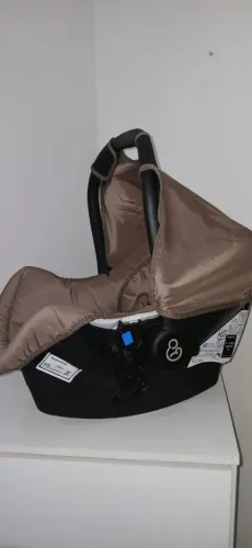 BEBÊ CONFORTO Galzerano Grid 0 a 13kg - Cor Cappuccino.