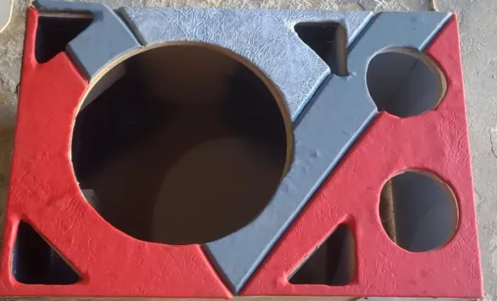 caixa trio de 15 vazia 3 cores , com contra frente