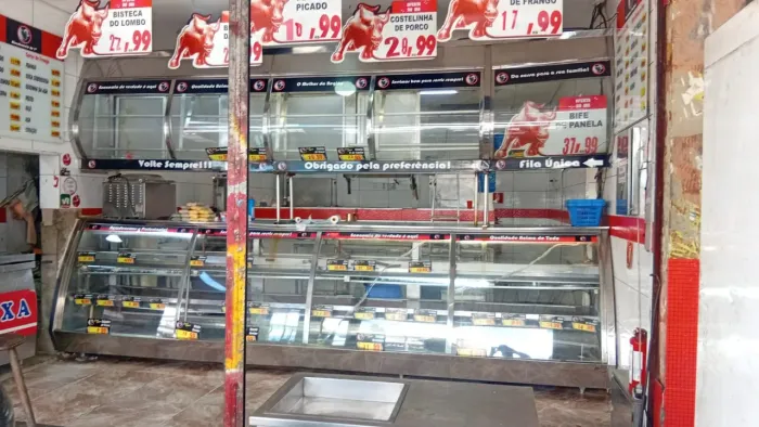 Balcão e gacheira 5 metros cada