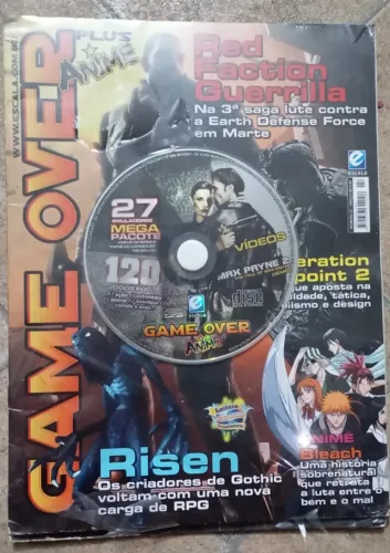 Revista Game Over Plus Anime Nº 27 ( Lacrada )