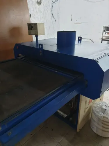 Máquina de Transferência Brasileira. Prensa Fabricante: Metalnox Indústria Metalúrgica