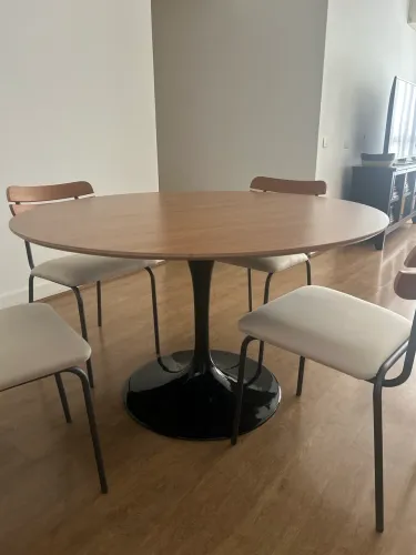 Mesa de Jantar Saarinen Redonda Westwing - 124 cm