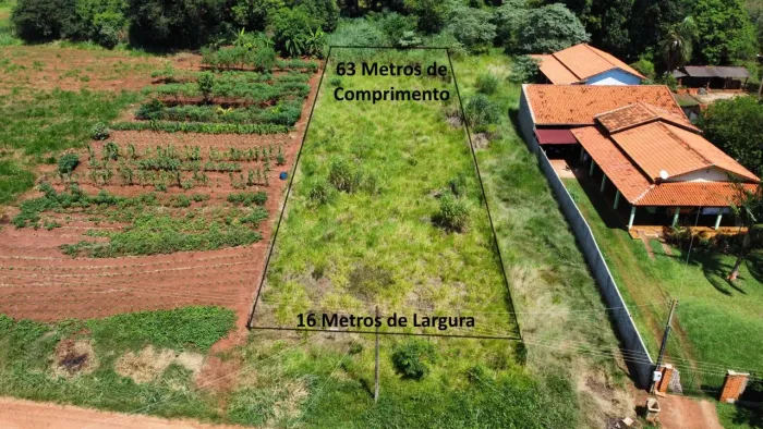 Terreno 1.008m² em Itaí - Santa Teresinha (Pronto p/ Construir)