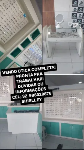 Vendo ótica completa