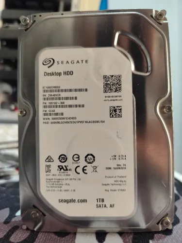 HD 1TB Seagate - Sem Badblock Desktop/Xbox/Playstation/CFTV