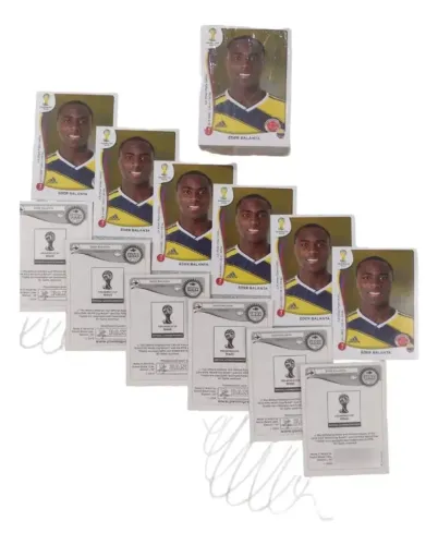 Figurinha Éder Balanta - 10 unidades (correto)  - 189X - FIFA 2014 