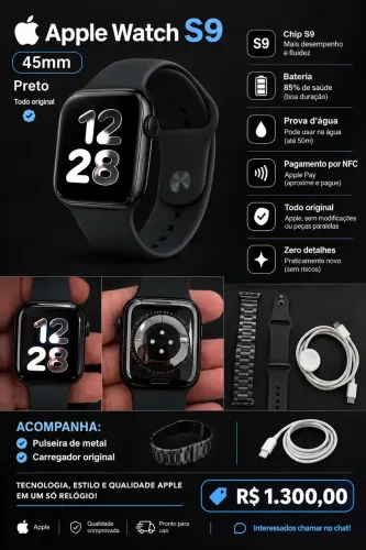 Apple Watch série 9 45mm
