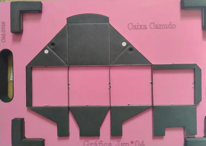 Faca corte e vinco canudo seminova