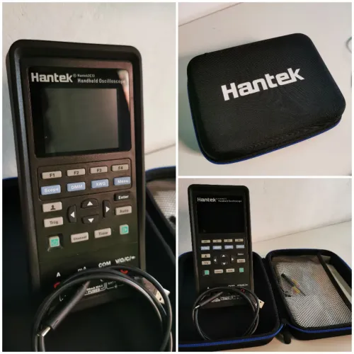 Multímetro e Osciloscópio Hantek 70mhz 