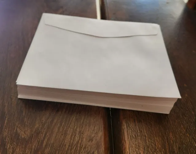 Envelope branco 114 x 162 - 50 unidades