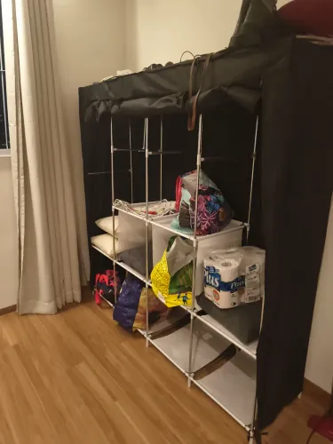 Guarda roupa dobrável