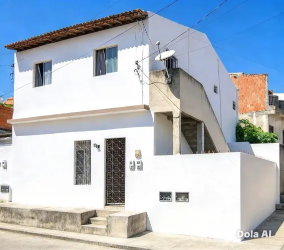 Prédio com duas casas
