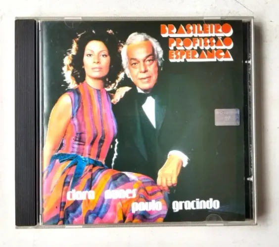 Cd Original - Clara Nunes e Paulo Gracindo - Álbum Brasileiro Profissão Esperança - 1997