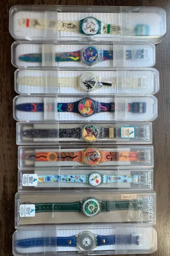 Lote de Swatch anos 90 NOS