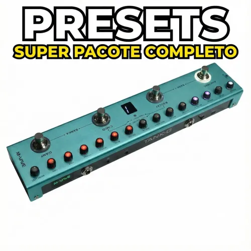 Presets tank G pedaleira worship pop rock ir