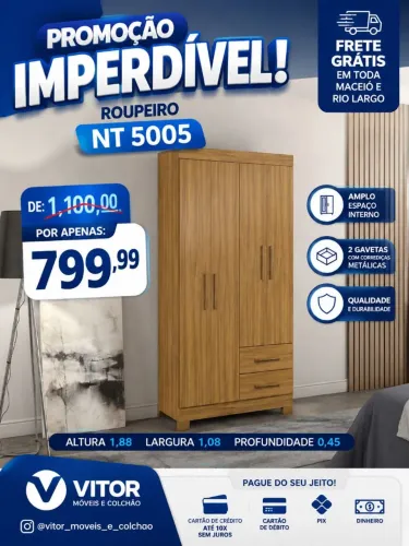 OFERTAS DE GUARDA ROUPA