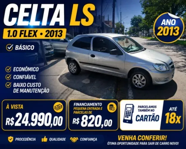 Chevrolet Celta Life/ LS 1.0 MPFI 8V Flexpower 3P 2013