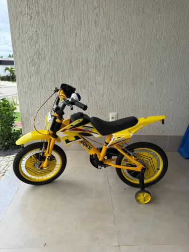 Bicicleta Infantil Moto Cross Aro 16