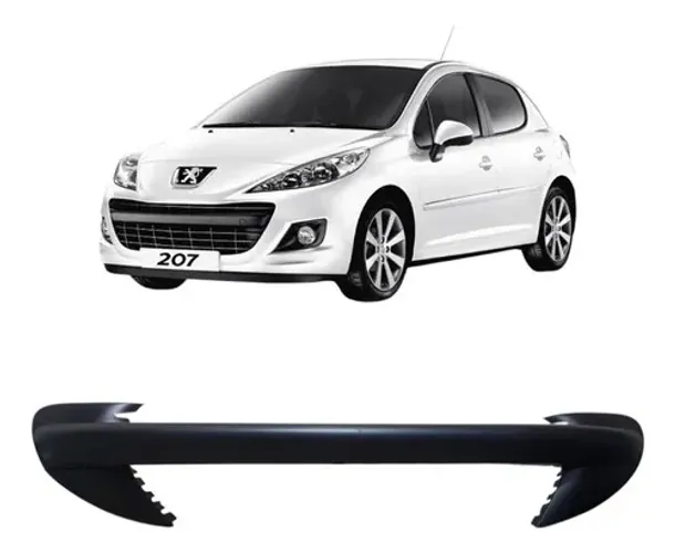 Moldura Parachoque Peugeot 207 2008 29 10 11 12 2013