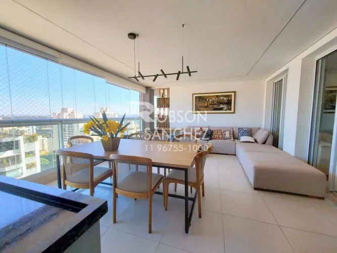 Apartamento a venda na Vila Mascote com 3 suítes, 3 vagas, 167m², varanda gourmet, impecáv
