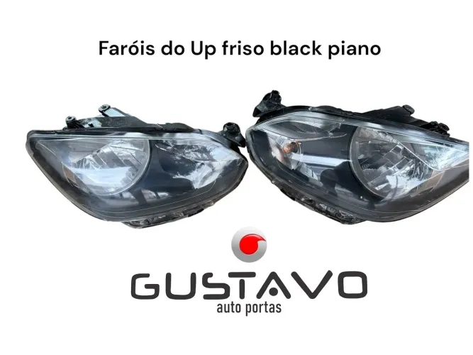 Farol do UP friso black piano