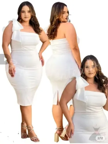 VESTIDO BRANCO CASAMENTO CIVIL