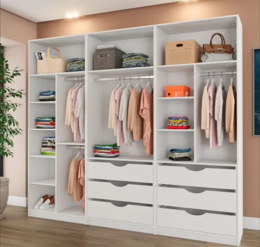 Peça seu closet em mdf