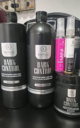 Kit shampoo condicionador máscara óleo e perfume capilar