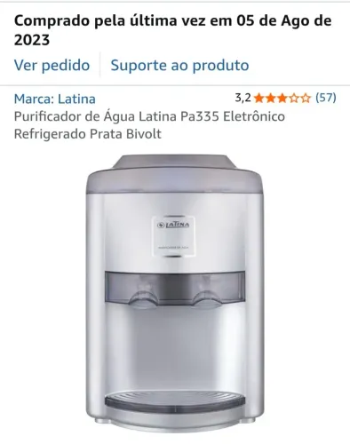 Purificador de Água Latina 