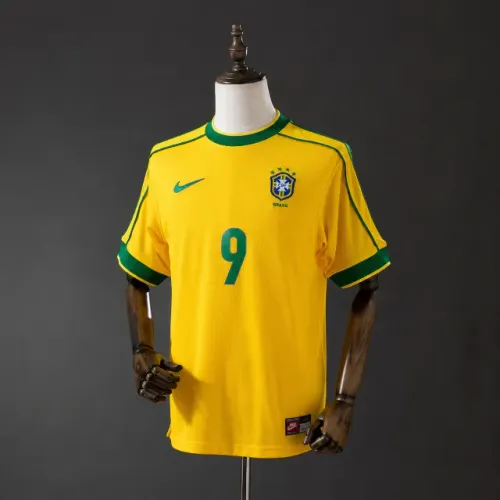 Camisa Brasil - Copa 1998 - Home - Tamanho 2GG
