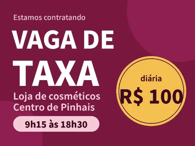 Taxa para Loja de Cosméticos