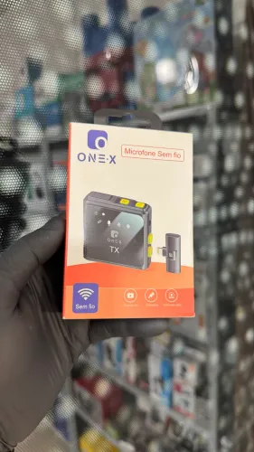 Microfone de Lapela Sem Fio Tipo C TX Original - Áudio Profissional para Vídeos e Lives