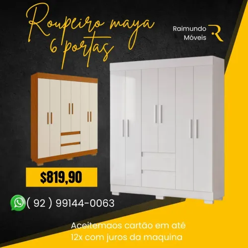 Guarda roupa em promoção com entrega grátis 